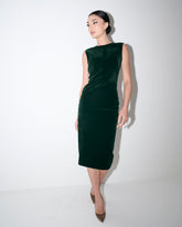 Velvet Sleeveless Dress